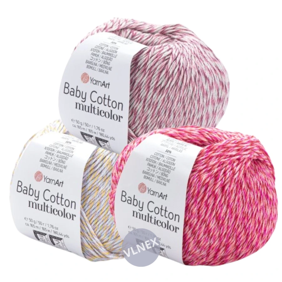YarnArt Baby Cotton Multicolor