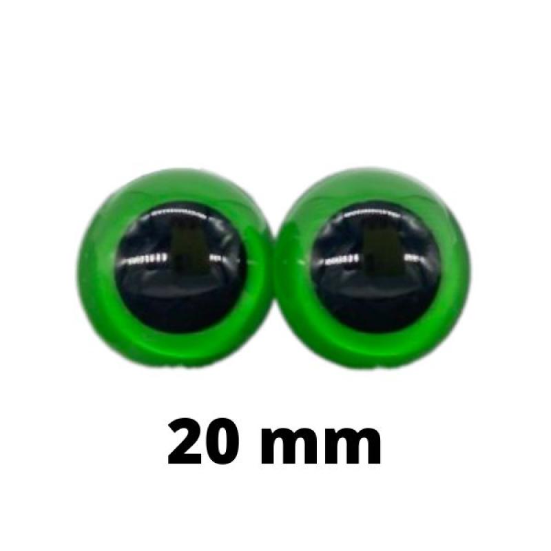 Bezpečnostné oči 3D 20 mm