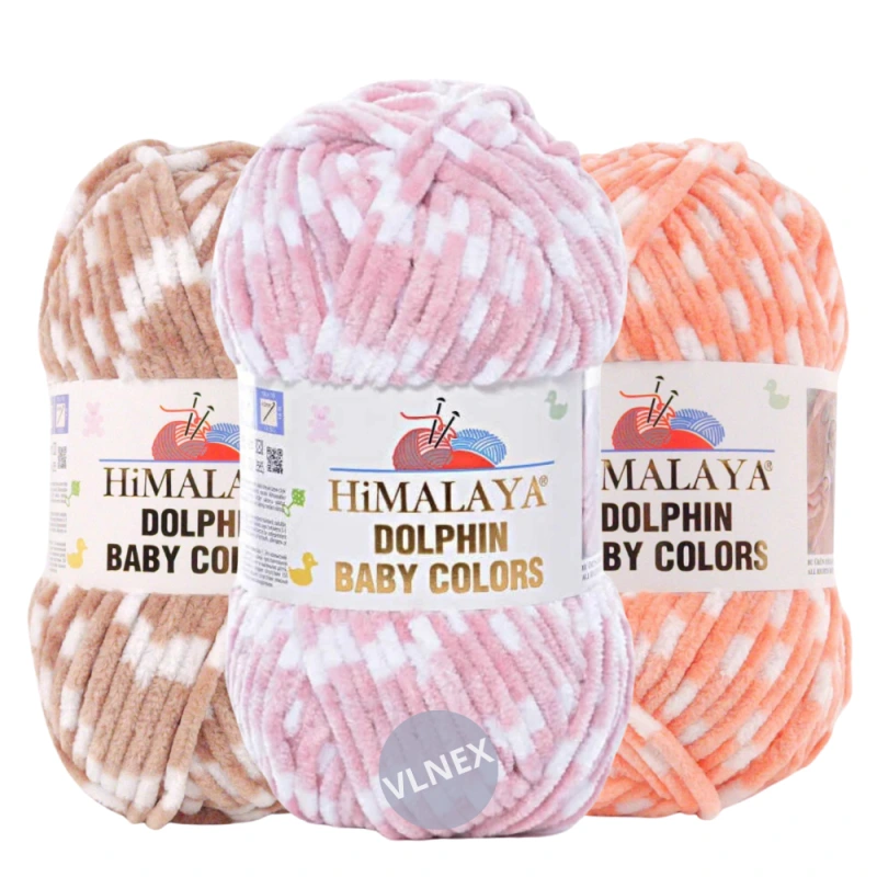 Himalaya Dolphin Baby Colors
