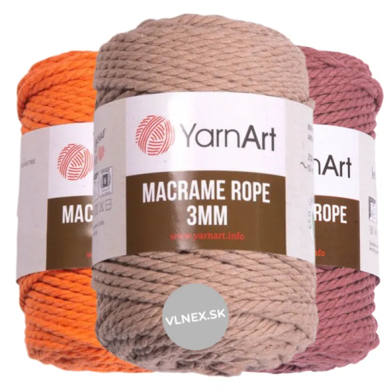 YarnArt Macrame Rope 3MM