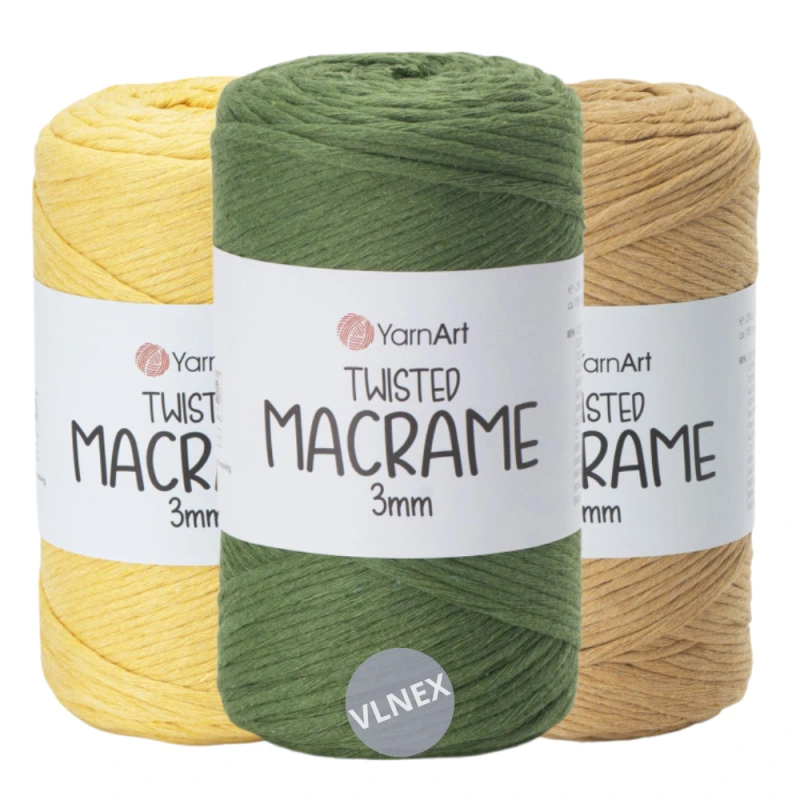 YarnArt Twisted Macrame 3 MM