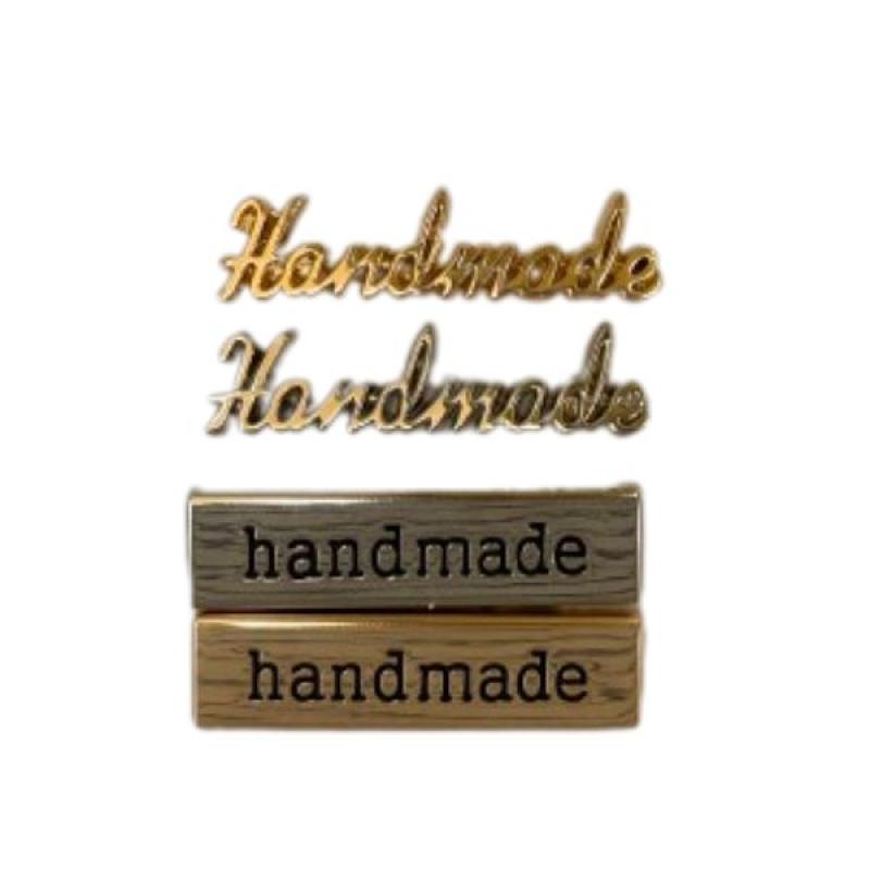 Kovová značka Handmade